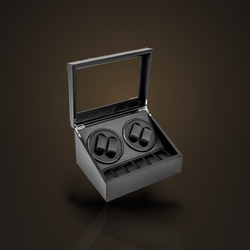 Remontoir 4 montres et 6 rangements, noir : ambiance