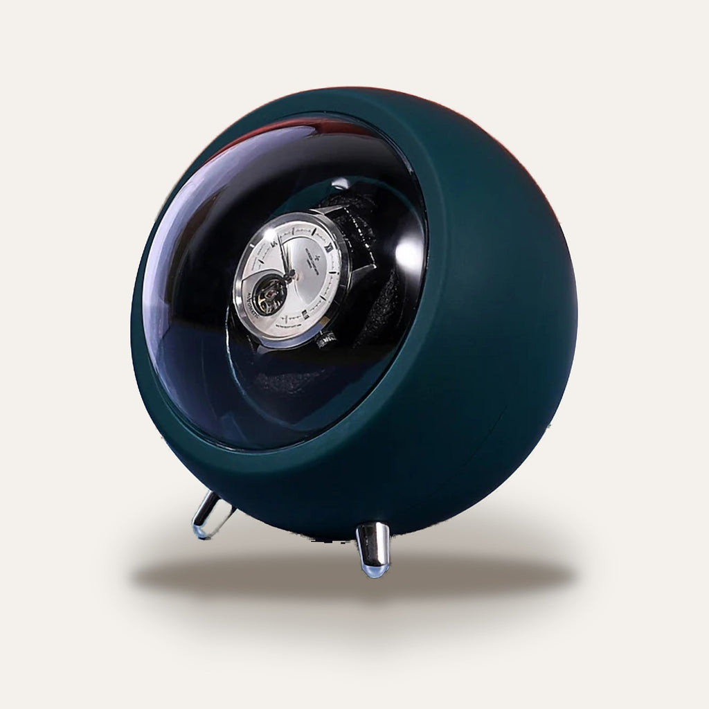 Remontoir sphère pour 1 montre, silencieux : vert