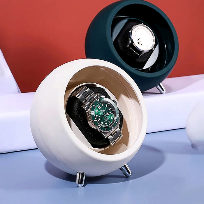 Remontoir sphère pour 1 montre, silencieux : les deux coloris